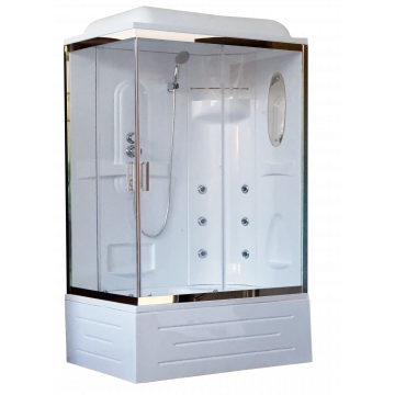 Душевая кабина Royal Bath RB8100BP2-T-CH-R (прозрачное) правая